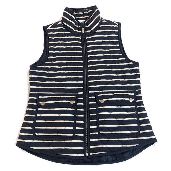 Kenar Striped Quilted Vest - Picture 9 of 9